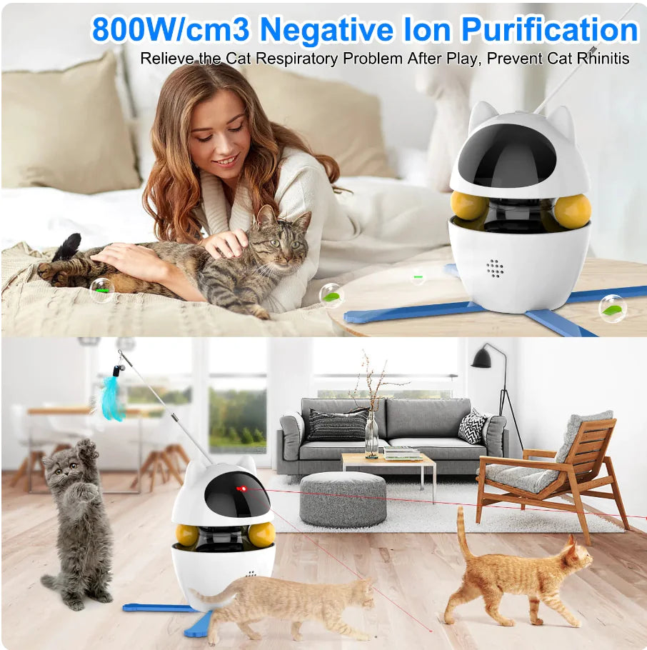 4 in 1 Cat Toys Indoor Electric Interactive Toys