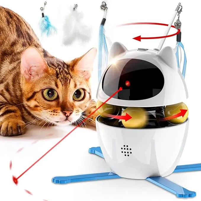 4 in 1 Cat Toys Indoor Electric Interactive Toys